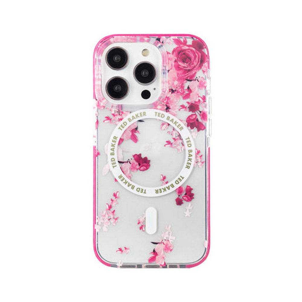 Ted Baker - iPhone 15 Pro Max - Antishock/ Magsafe - Scattered Flowers