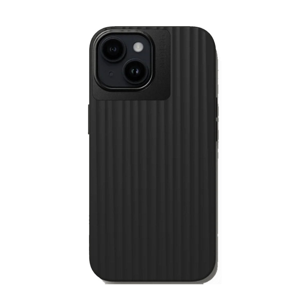 Nudient - Bold - iPhone 15 Pro Max Charcoal - Black
