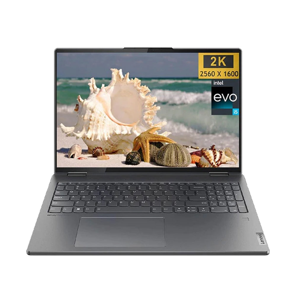 Lenovo 2023 Newest Yoga 7i 2-in-1 Laptop, 16 inch 2.5K IPS Touchscreen Display, 12th Intel Evo Platform i5-1240P(12 Core), 8GB RAM, 512GB SSD, Backlit Keyboard, Wi-Fi 6, Windows 11 Home