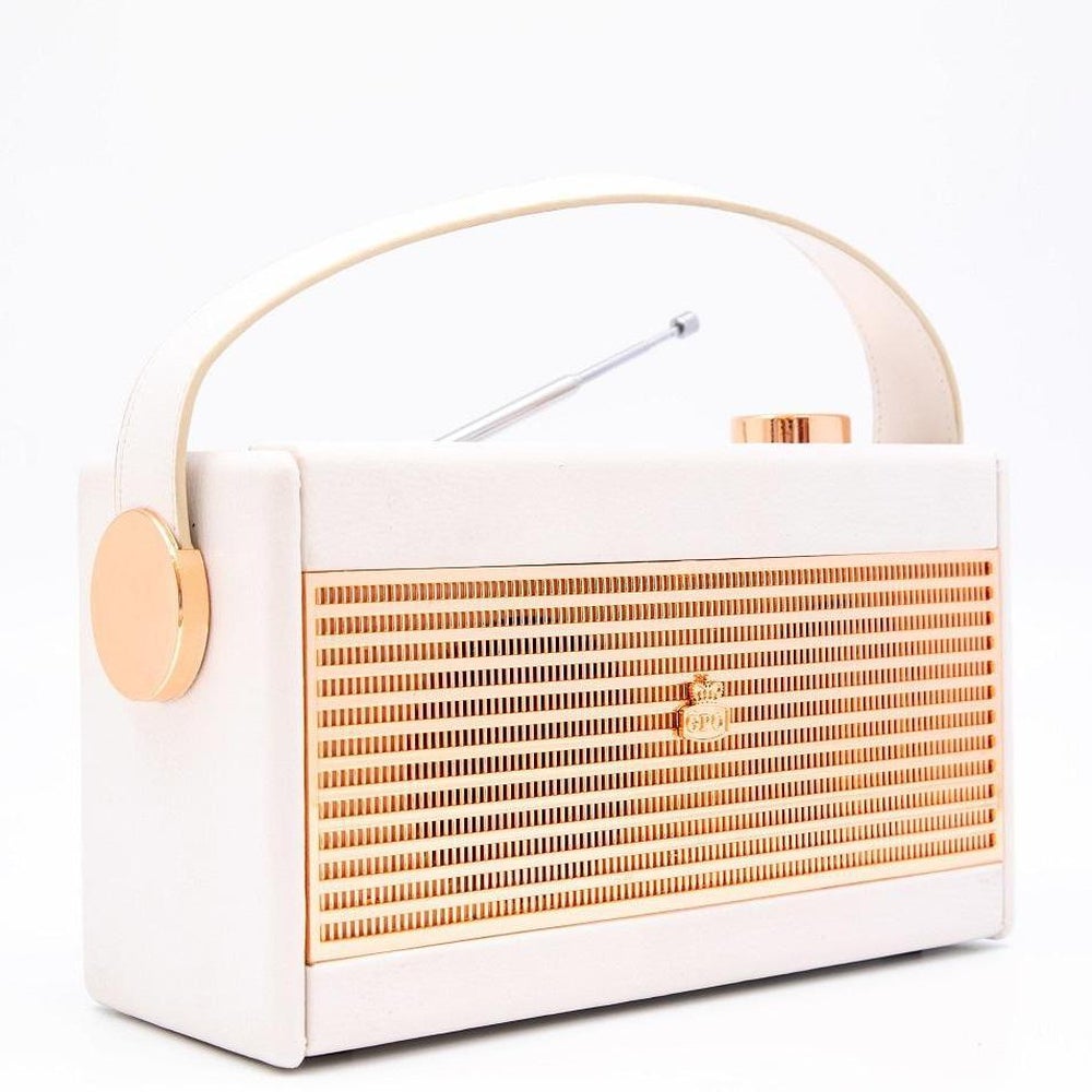 Gpo Darcy Portable Analogue Radio Beige