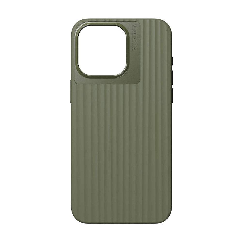 Nudient - Bold - iPhone 15 Pro - Olive Green