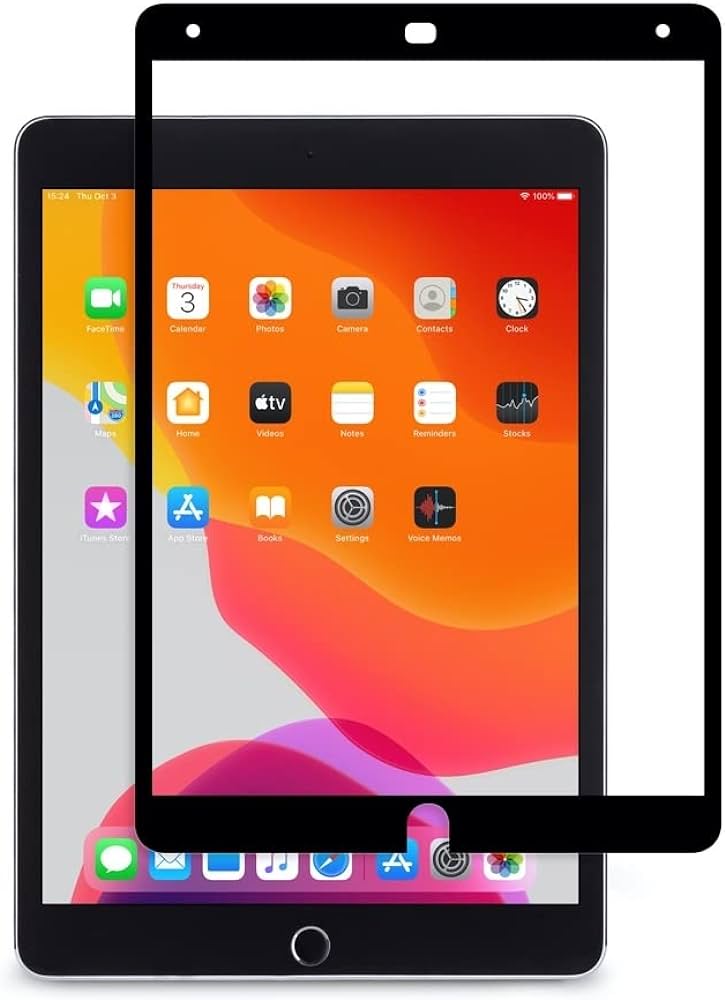 Moshi iVisor AG 100% Bubble-free and Washable Screen Protector for iPad 10.2 & iPad Pro 10.5 - Clear/Matte