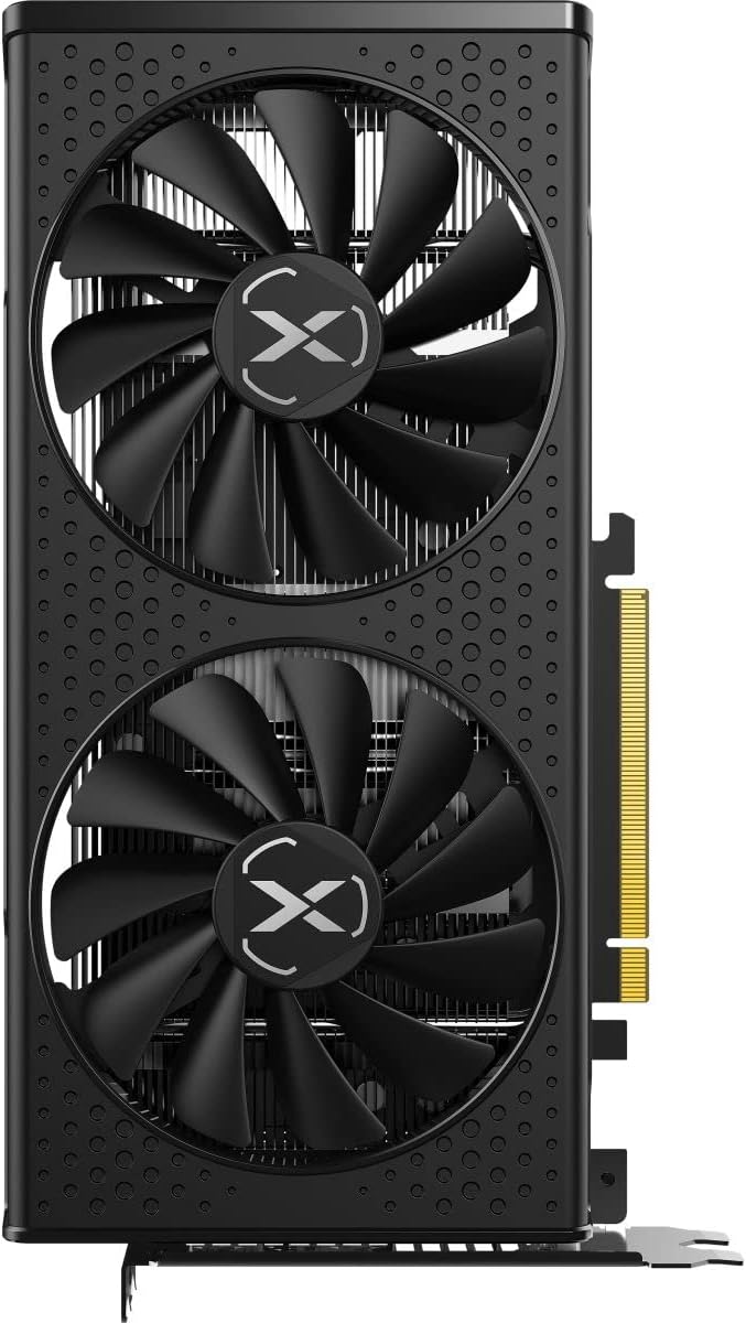 XFX Speedster Swft 210 Radeon Rx 7600 Core Gaming Graphics Card With 8Gb Gddr6 HDMI 3XDP, AMD Rdna™ 3