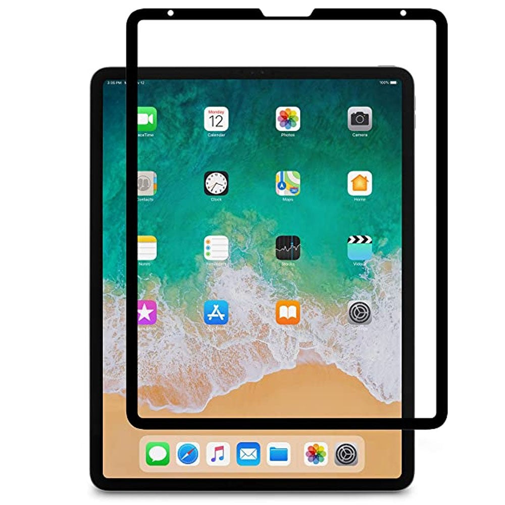 Moshi iVisor AG 100% Bubble-free and Washable Screen Protector for iPad Pro 12.9-inch (3rd Gen.) - Black