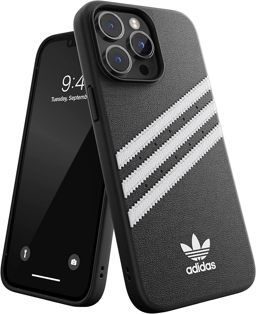 Adidas Protective Case For iPhone 14 Pro Max - Black/White