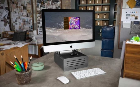 Twelve South HiRise Pro Adjustable Stand and Display for iMac
