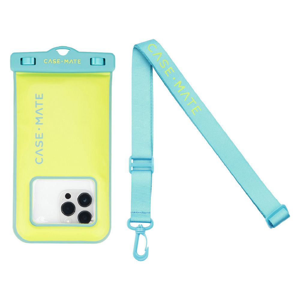Case-Mate Universal Waterproof Floating Phone Pouch - Lime/Pool