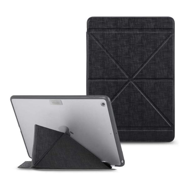 Moshi VersaCover Case with Folding Smart Cover for iPad 10.2 inch (7th Generation) - Metro Black