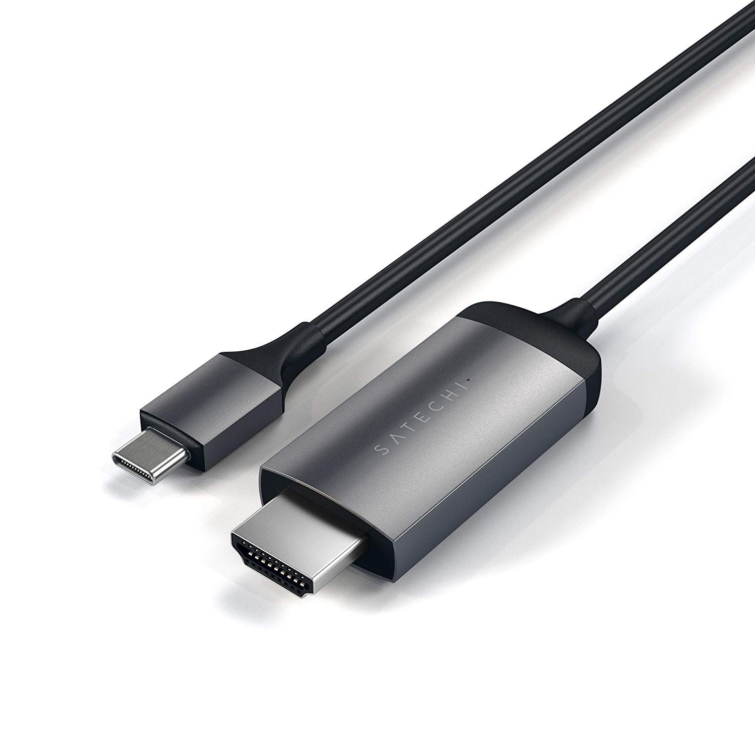 Satechi Aluminum Type-C to HDMI Cable 4K 60Hz - Space Gray