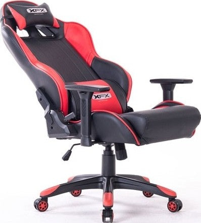 XFX Enthusiast Gtr400 Faux Leather Gaming Chair - Black / Red | Xf-Chga-Gtr400Rd