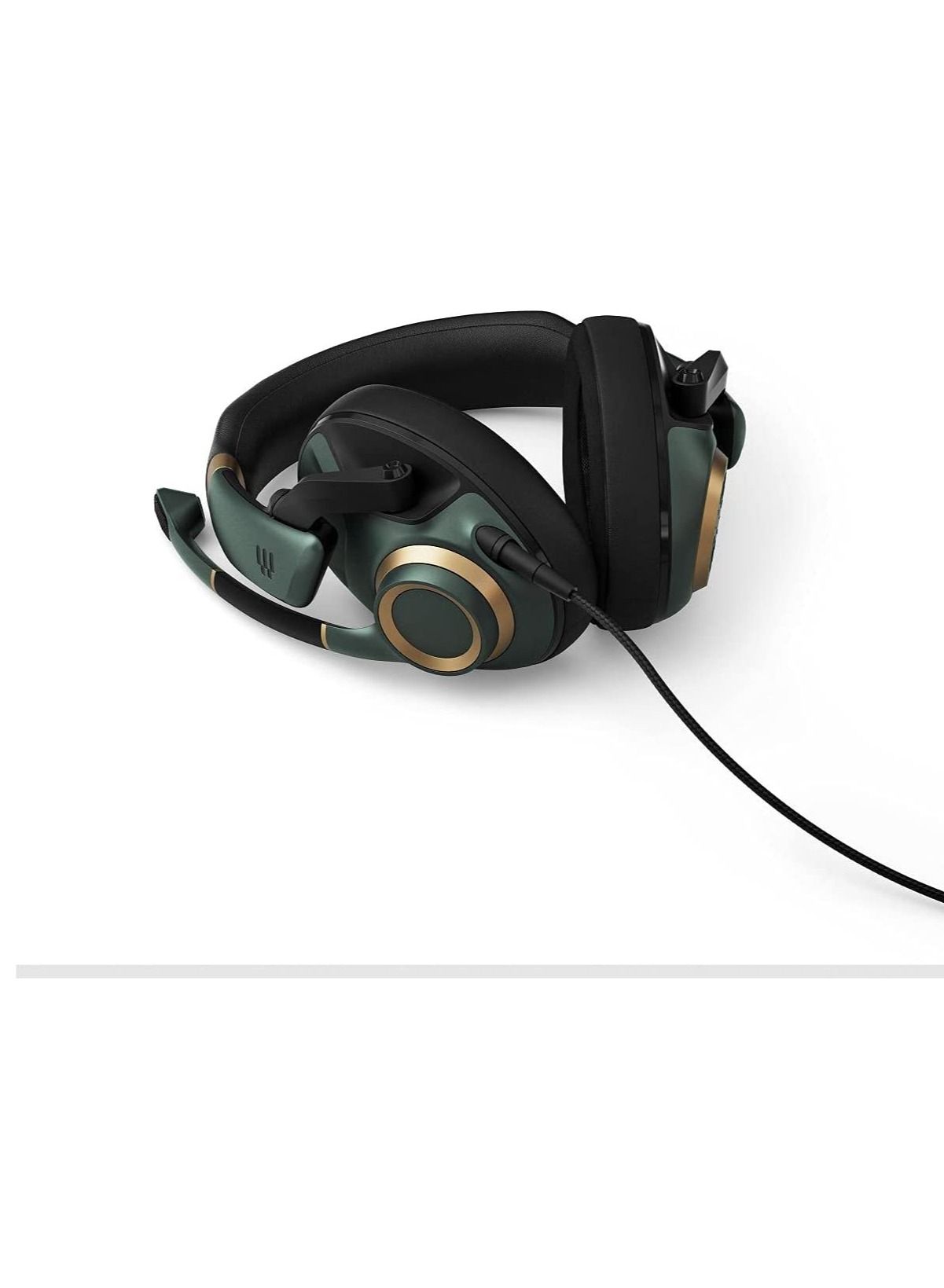 Epos H6 Pro Closed Acoustic Gaming Headset With Mic Over Ear Headset Lightweight Lift To Mute Xbox Headset Ps4 Headset Ps5 Headset Gaming Accessories Wireless Headset Green