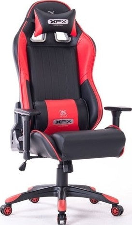 XFX Enthusiast Gtr400 Faux Leather Gaming Chair - Black / Red | Xf-Chga-Gtr400Rd