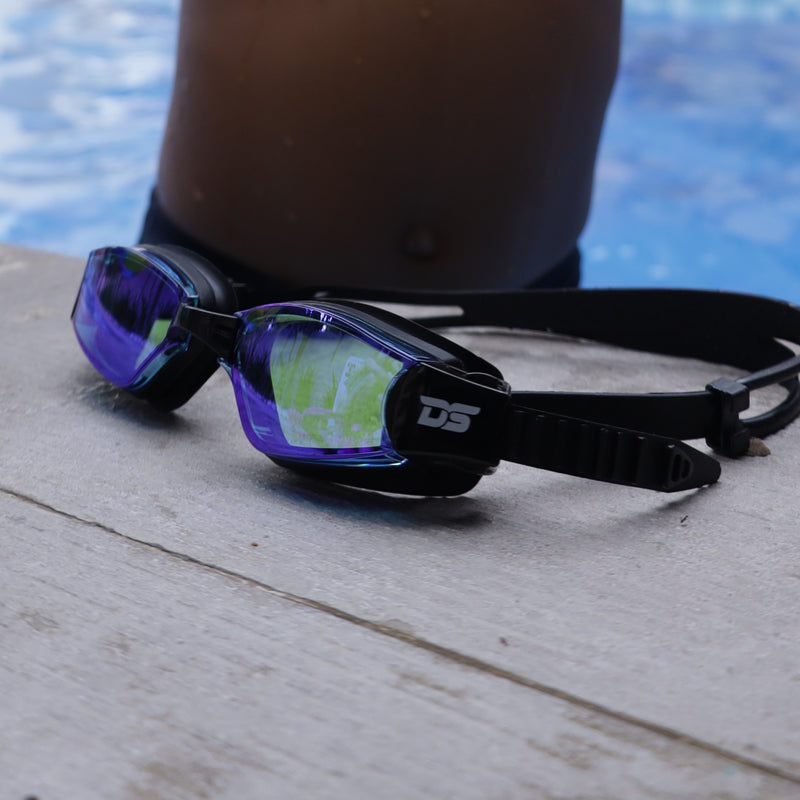 Performance Swimming Goggles Black/Pink