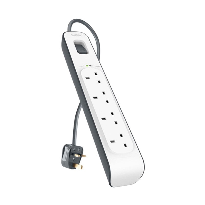 Belkin Surge protector 4 AC outlet (s) 2 m White