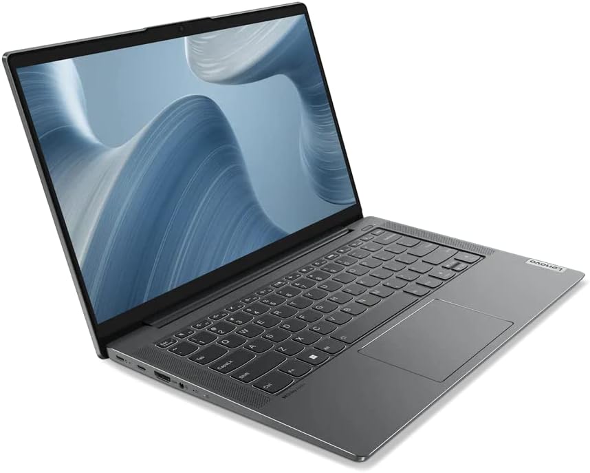 IdeaPad 5 Laptop With 14-Inch FHD Display, Core i7-1255U Processor/16GB RAM/512GB SSD/2GB NVIDIA GeForce MX550 Graphics Card/Windows 11 Home Arabic Storm Grey