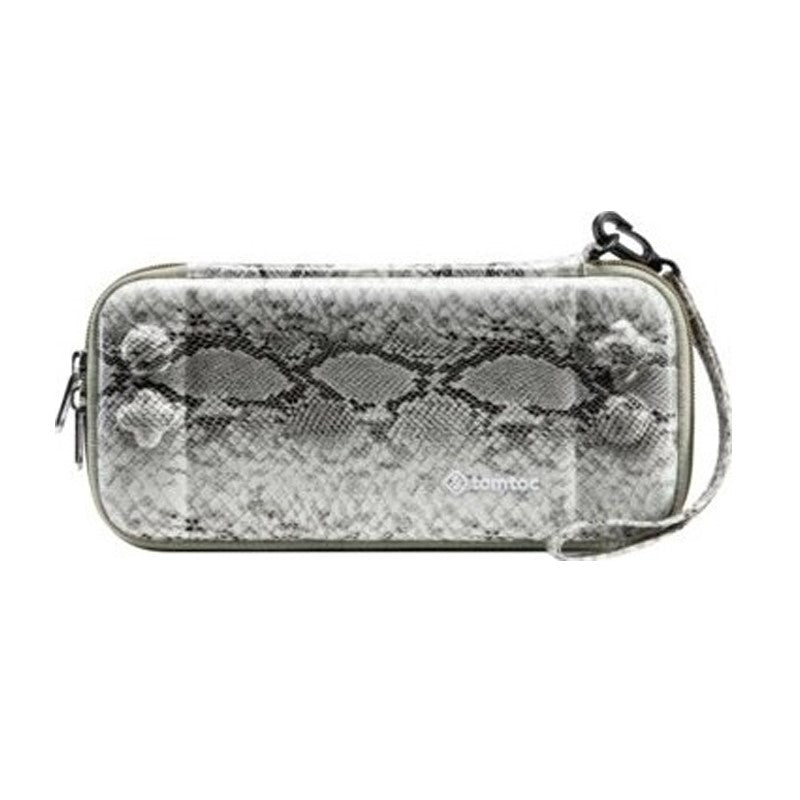 Tomtoc NSW Slim Protective Case for Nintendo Switch - Silver Python