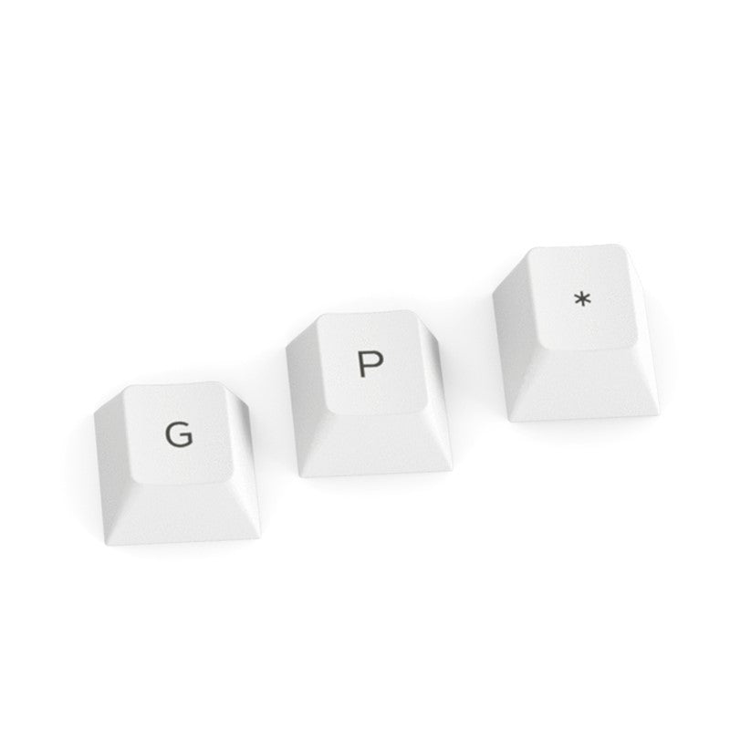 Glorious PBT White Key Caps For Mechanical Gaming Keyboards