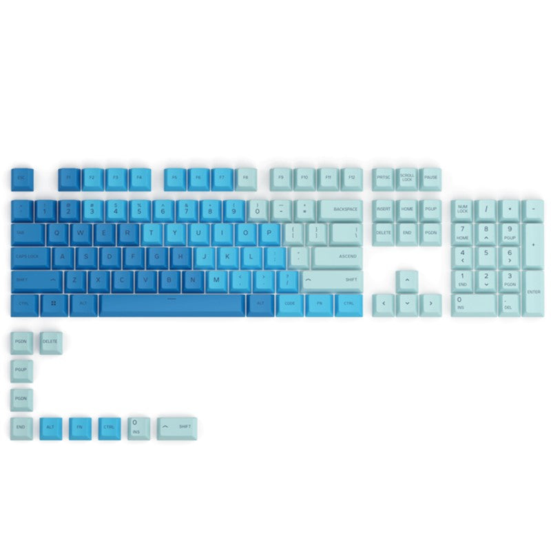 Glorious PBT Caribbean Ocean Key Caps For Mechanical Gaming Keyboards