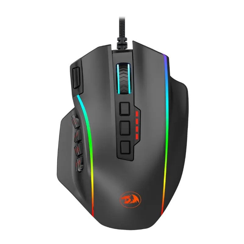 Redragon M901 Perdiction 4 Wired RGB Gaming Mouse - Black