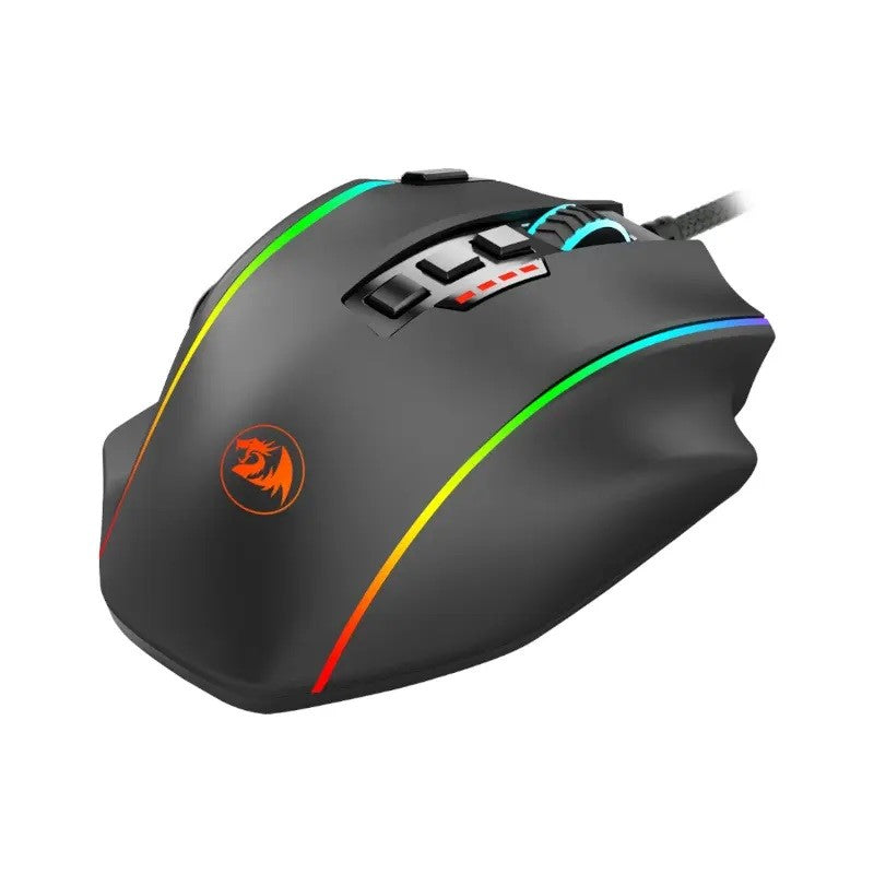 Redragon M901 Perdiction 4 Wired RGB Gaming Mouse - Black