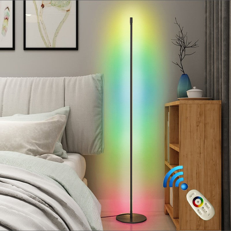 RGB Disc Base LED Floor Corner Light, Lamp With Remote Control