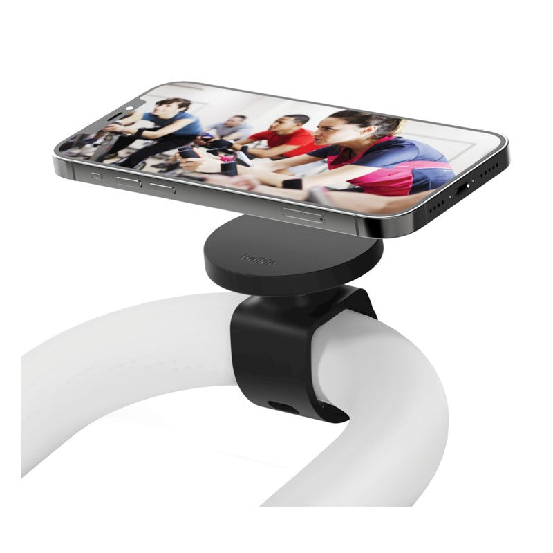 Belkin - Magnetic Fitness Phone Mount for iPhone12 - Black
