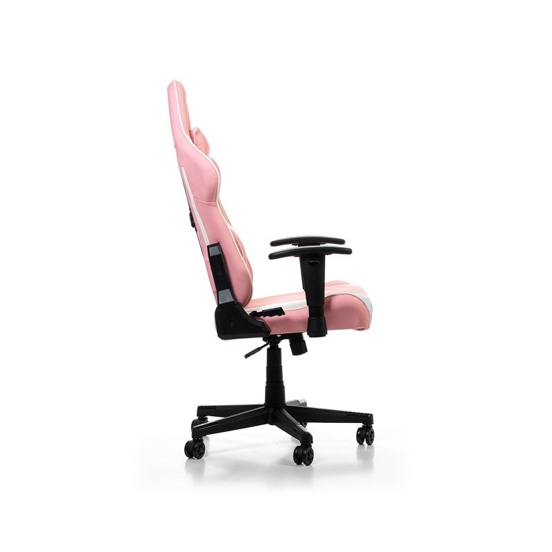 DXRacer P132 Prince Series Gaming Chair - Pink/White