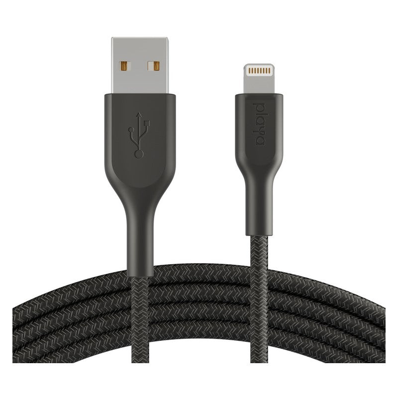 Belkin Cable Braided Silicone A To Lightning 3M Black
