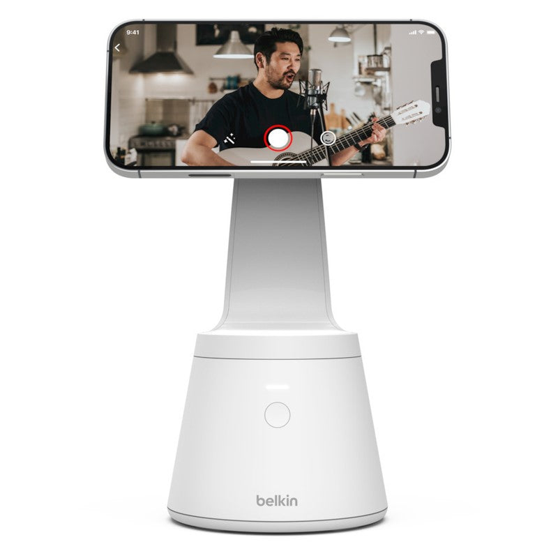 Belkin Magnetic Phone Mount With Face Tracking White