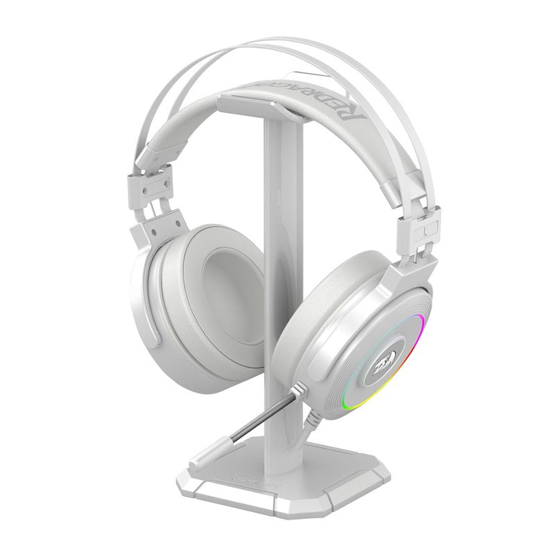 Redragon Lamia 2 White, USB RGB Gaming Headset with Stand