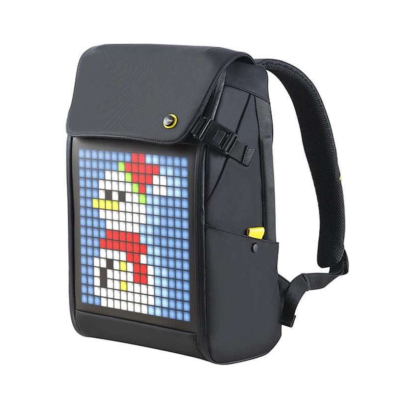 Divoom Backpack-M Customizable Pixel LED Animation Display Bag With App Control - Black