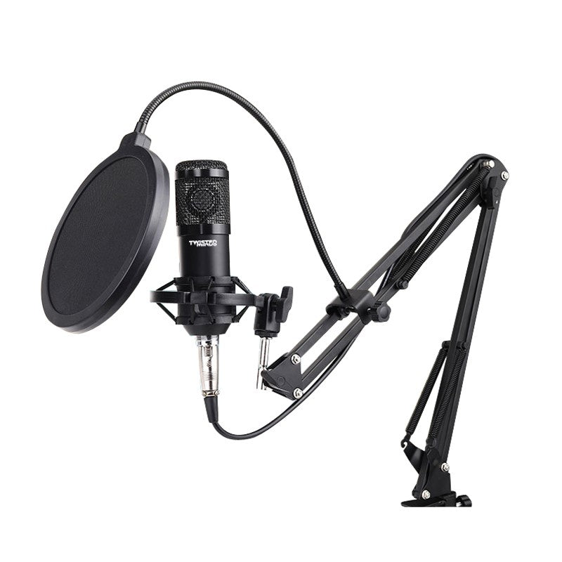 Twisted Minds W104 Professional Gaming & Streaming USB Condenser Microphone – Black