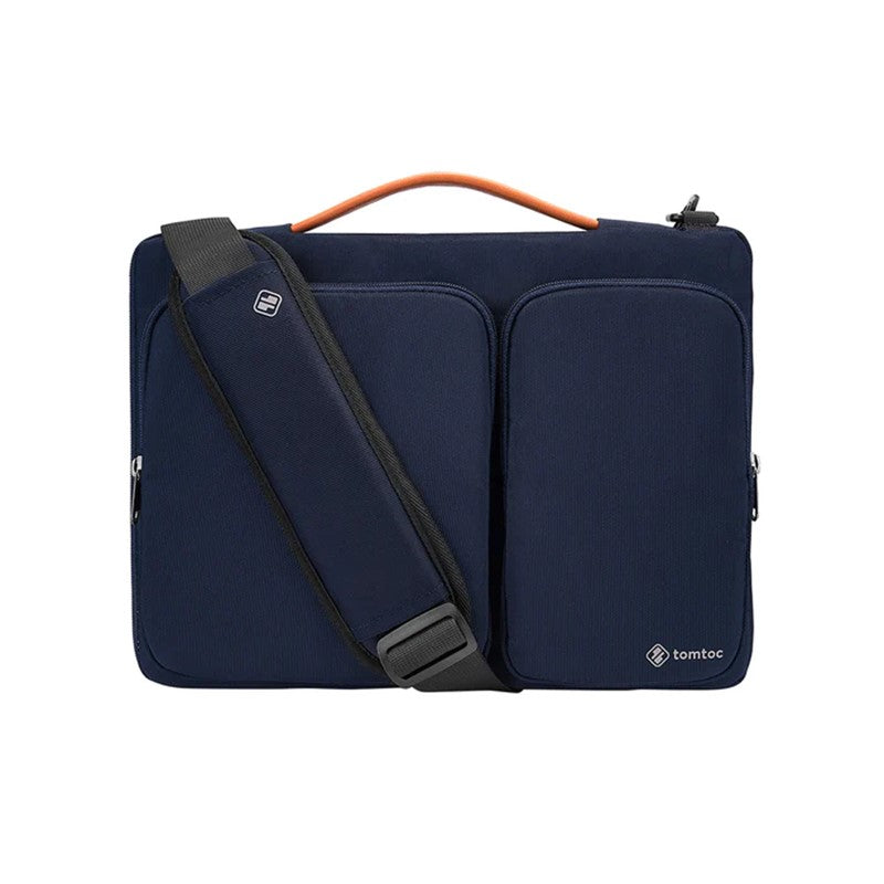 Defender-A42 Laptop Shoulder Bag - Navy Blue