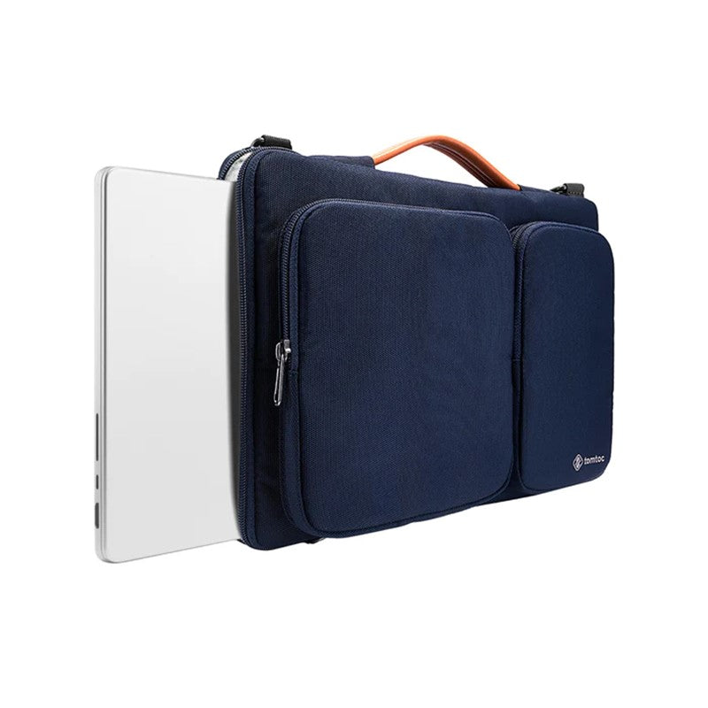 Defender-A42 Laptop Shoulder Bag - Navy Blue