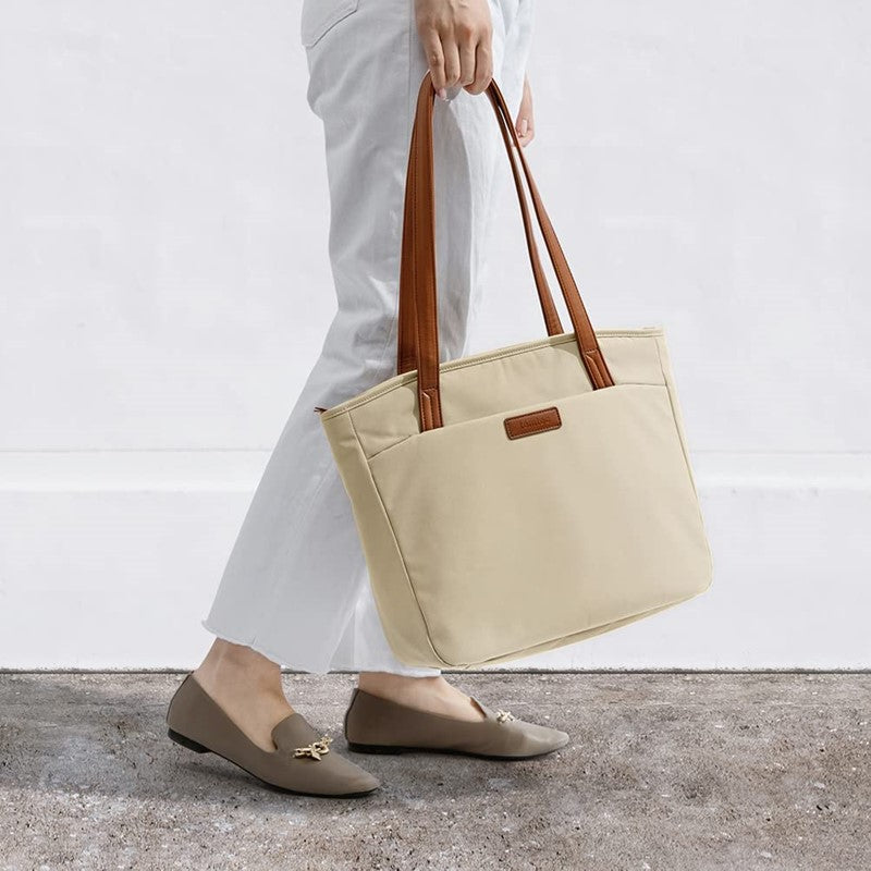 TheHer-A53 Laptop Tote Bag - Khaki