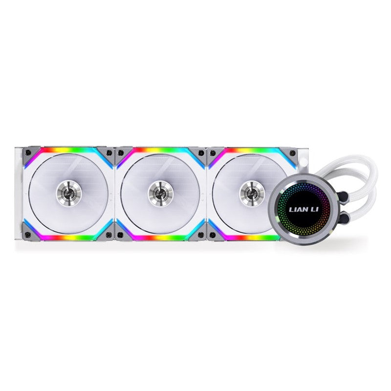 Lian Li Galahad AIO 360 RGB UNI Fan SL120 Edition White