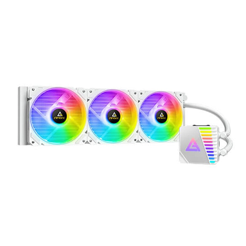 Antec Symphony 360 ARGB AIO Liquid CPU Cooler - White