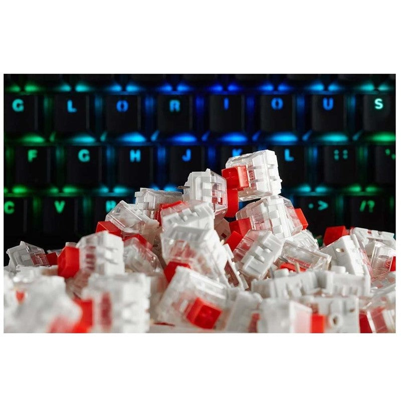 Glorious Kailh Mechanical Keyboard Switches (120 pack) - Red