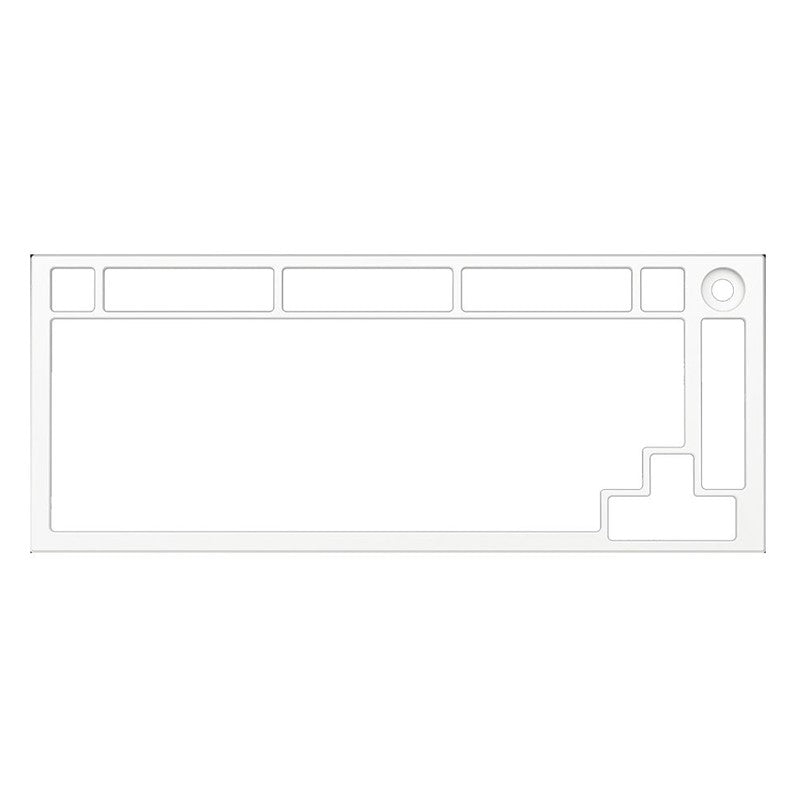 Glorious Modular Mechanical Keyboard PRO 75% Alternative Top Frame - E-White