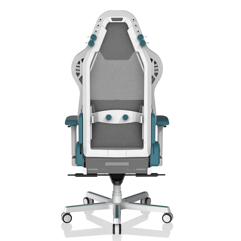 DXRacer Air Pro Series Gaming Chair - White/Cyan