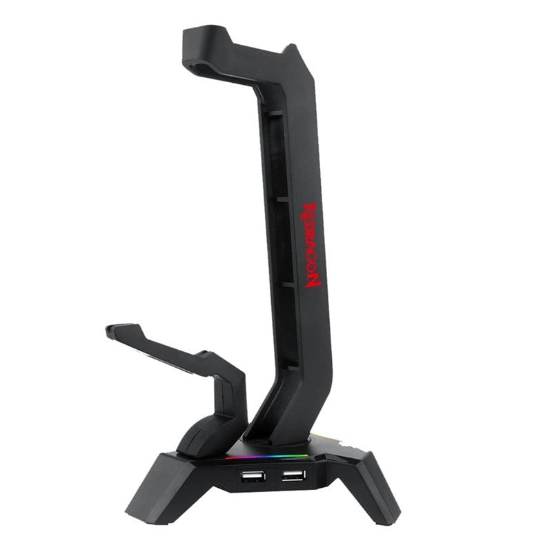 Redragon Sscepter Elite HA311 RGB Headphones Stand with 4 USB 2.0 HUB Ports & Mouse Bungee