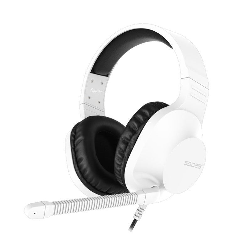 Sades Gaming Headset-Spirits (SA-721) - White