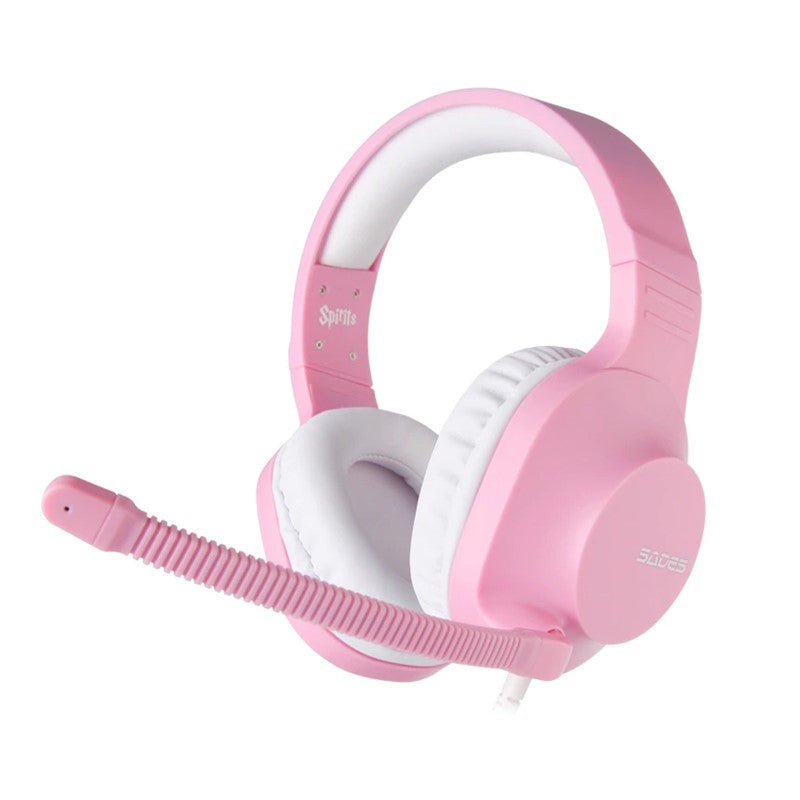 Sades Gaming Headset-Spirits (SA-721) - Pink