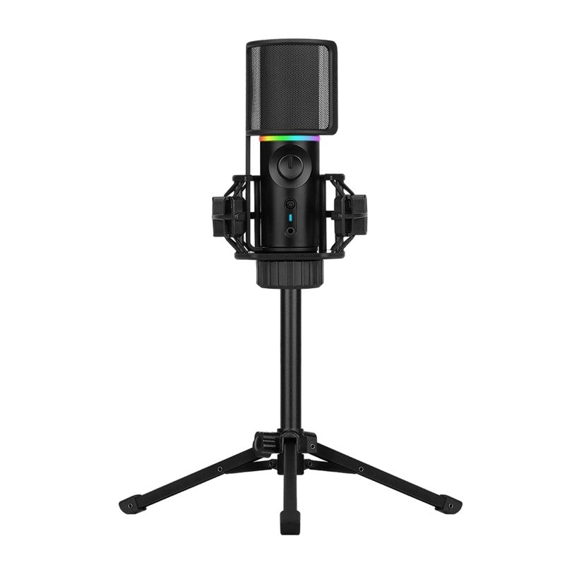 Streamplify MIC Microphone Tripod Inside, RGB, 2 Audio Modes