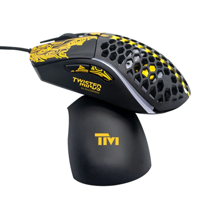 Twisted Minds Coolknight Wired Gaming Mouse RGB - Black - 12000 DPI