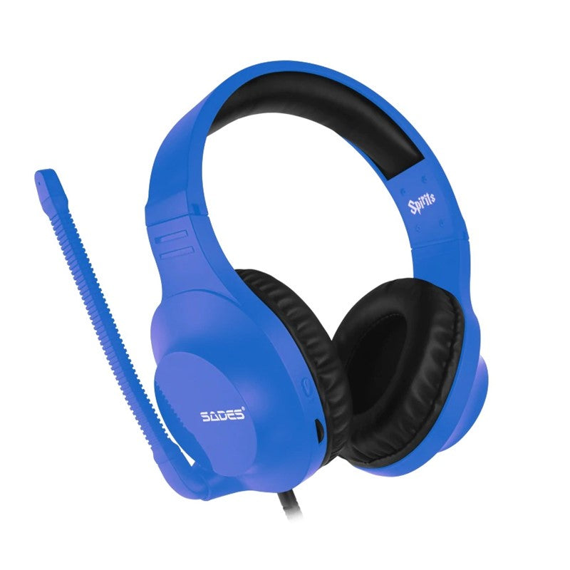 Sades Gaming Headset-Spirits (SA-721) - Blue