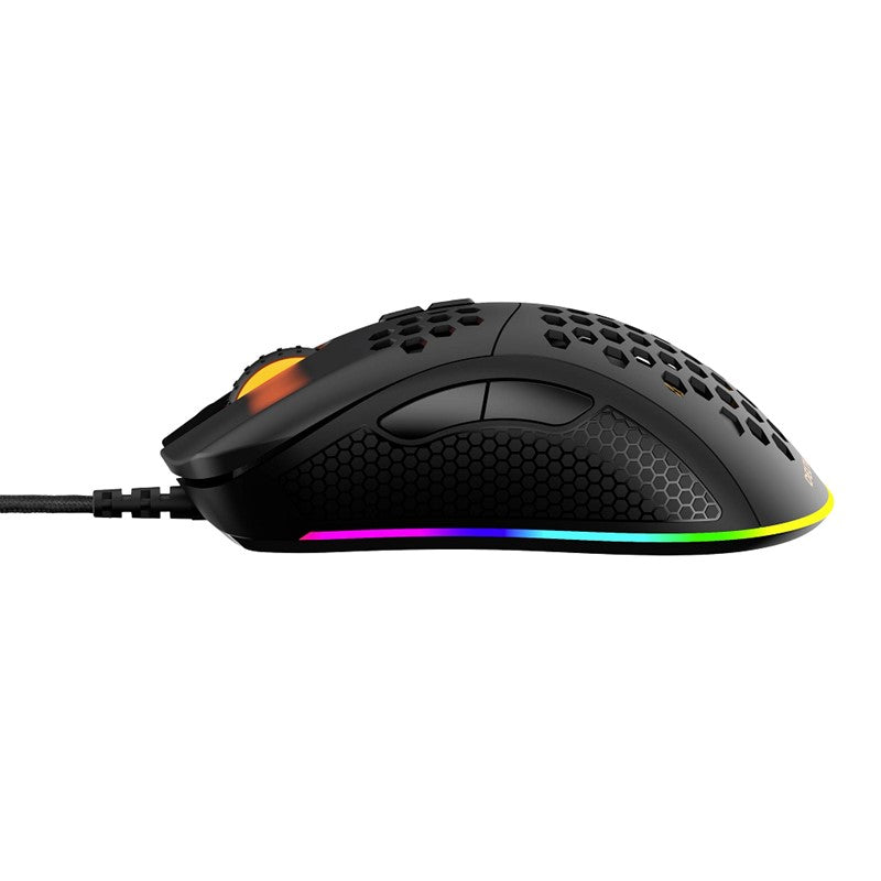 Deltaco Gaming DM210 Lightweight Gaming Mouse, RGB, Black