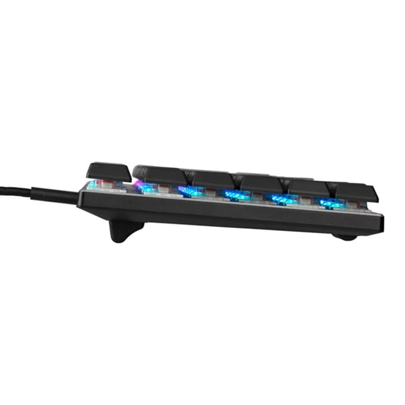 Deltaco Gaming Keyboard Low Profile Mechanical, UK, RGB, Black