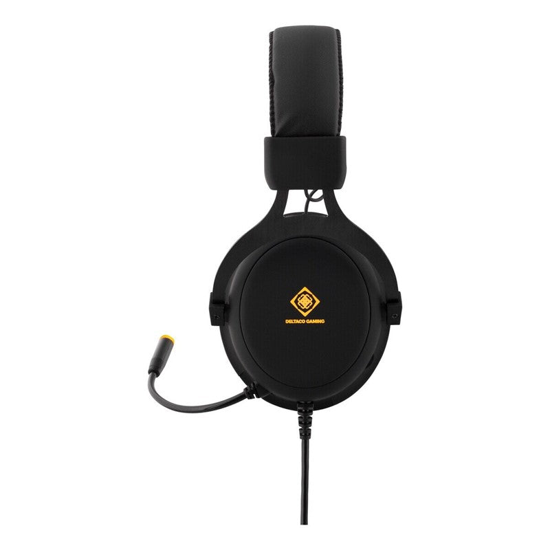 Deltaco Gaming DH310 Stereo Gaming Headset, 57mm element, LED - Belysning
