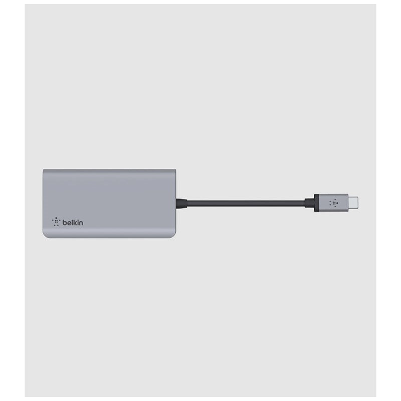 Belkin 4-in-1 Portable USB Type C Hub, 100W